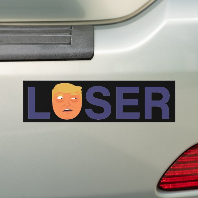 Loser Trump verlor Biden Harris 2020 als Sieger Autoaufkleber (Auf Auto)
