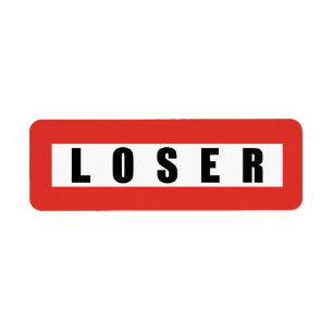 LOSER Verbotszeichen