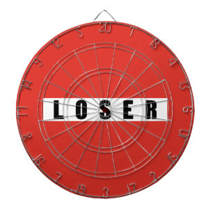 LOSER Verbotszeichen Dartscheibe