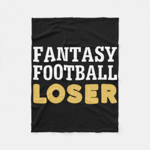 Losing Team Designs Fantasy Football Loser - Uni-a Fleecedecke