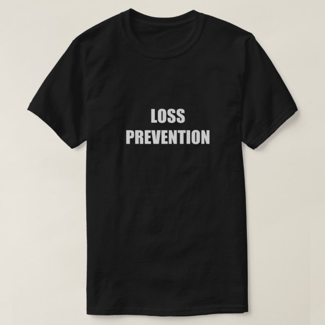 Loss Prevention Mitarbeiter Offizielle einheitlich T-Shirt (Design vorne)
