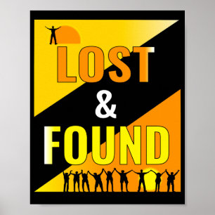 Lost and found poster