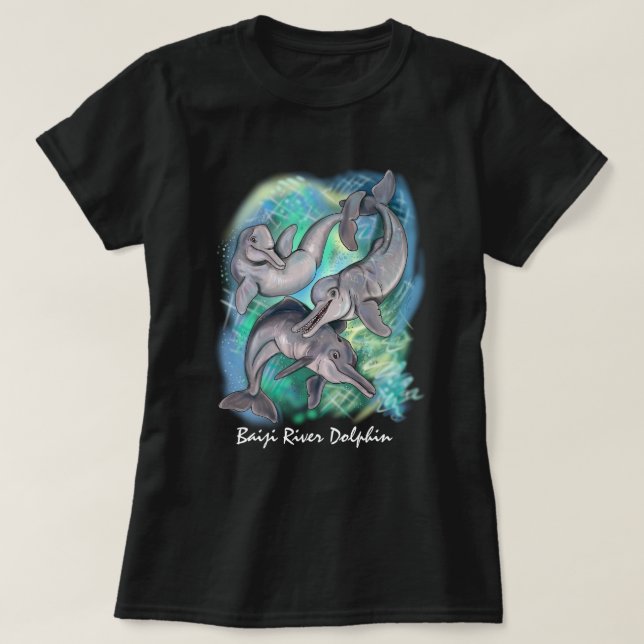 Lost Echos Baiji River Dolphin T-Shirt (Design vorne)