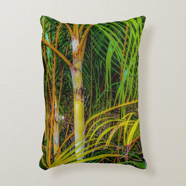Lost in Areca Palms Accent Pillow Dekokissen (Vorderseite(Vertikal))
