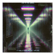 🖤 "Lost in Liminal" Weißen Kern Poster 🖤