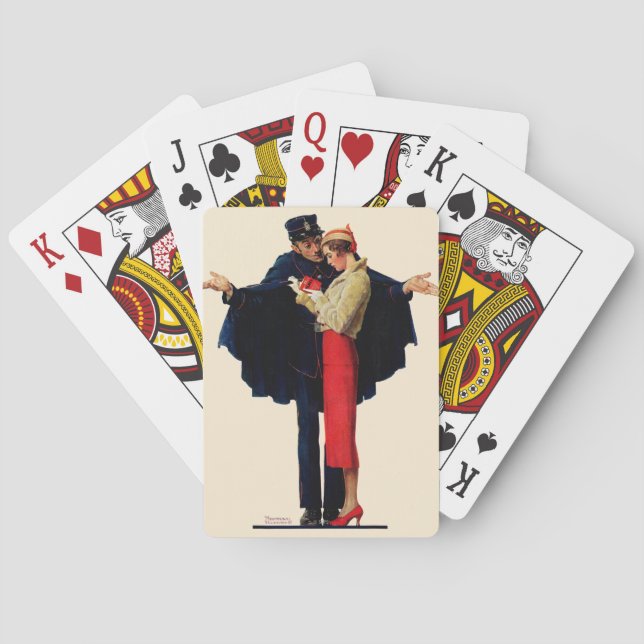 Lost in Paris Spielkarten (Rückseite)