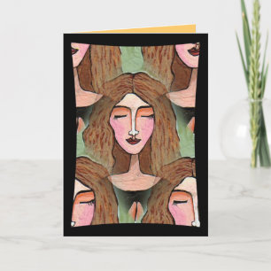 Lost in Prayer - Inter-Faith greeting card Karte