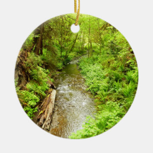 Lost Man Creek II im Redwood National Park Keramikornament