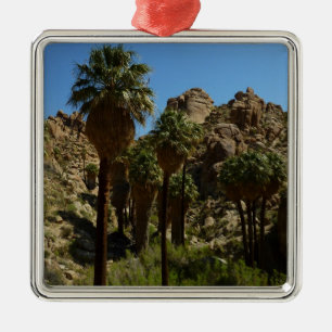 Lost Palms Oasis I at Joshua Tree National Park Ornament Aus Metall