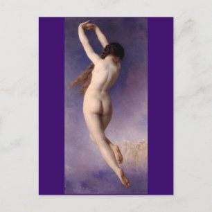 Lost Pleiad - Bouguereau Post Card Postkarte