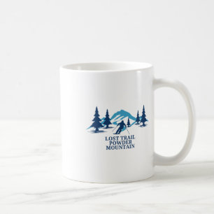 Lost Trail Powder Mountain Idaho Skigebiet Skifahr Kaffeetasse
