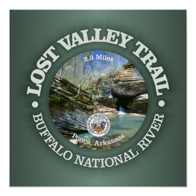 Lost Valley Trail (rd) Poster (Vorderseite)