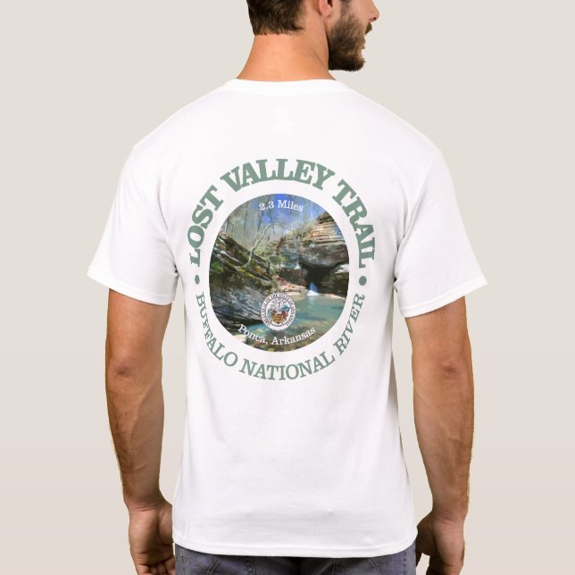 Lost Valley Trail (rd) T-Shirt (Rückseite)