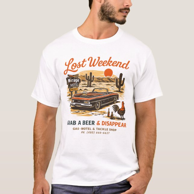 Lost Weekend Desert Motel T-Shirt (Vorderseite)