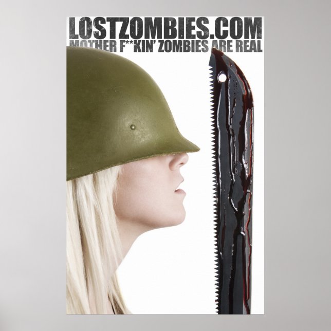 Lost Zombies MFZAR Poster von Jesse Bodas (Vorne)