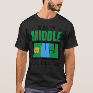 Lösung des Riddle Pickleball Player Paddle Graphi T-Shirt