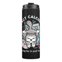 Lösung für X und Gähnen – Cute Tabby-Katze Mathe-W