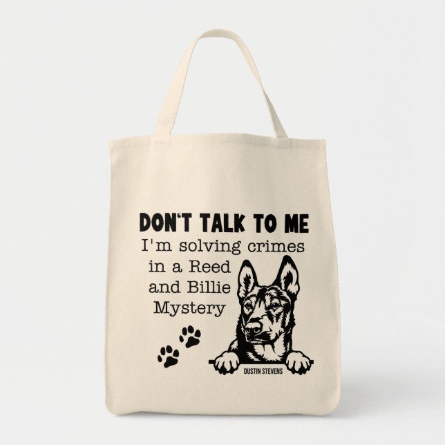 Lösung von Verbrechen mit Reed und Billie Tragetasche (Vorne)