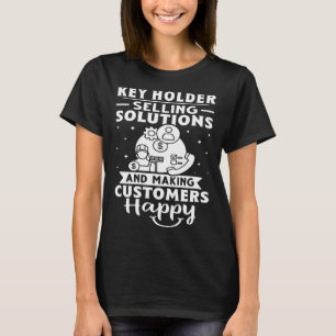 Lösungen für den Vertrieb von Schlüsselinhabern - T-Shirt