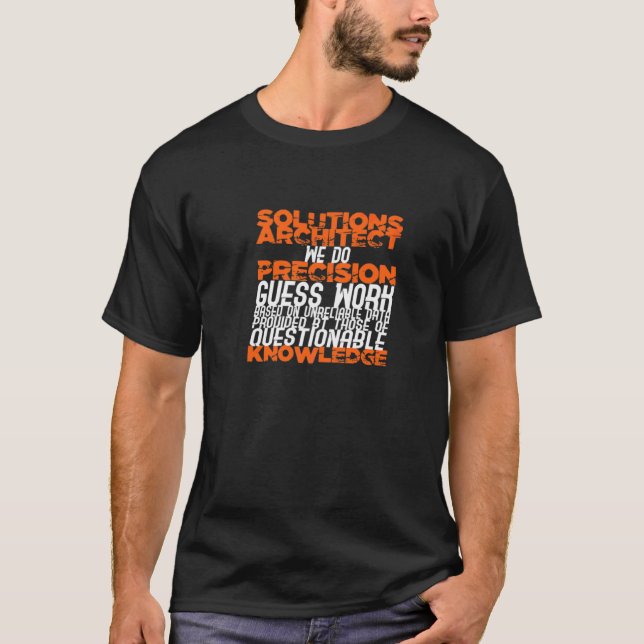 Lösungsarchitektur tun T-Shirt (Vorderseite)