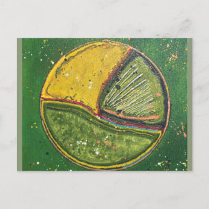 Lösungsmittel 1 postkarte