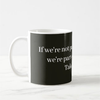 Lösungsorientierte Nachricht Kaffeetasse