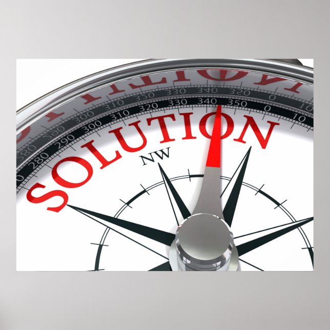 Lösungspapier Poster (Vorne)