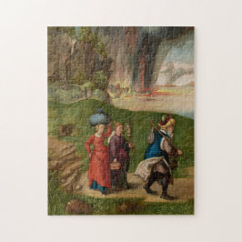 Lot und seine Töchter von Albreccht Dürer Puzzle