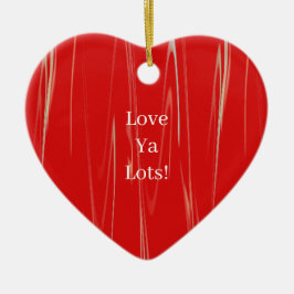 Lot Ya Lots Herz-Ornament Keramik Ornament