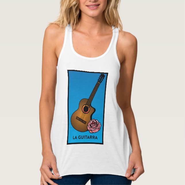 Loteria card La Guitarra (The Guitar) T - Shirt (Vorderseite)