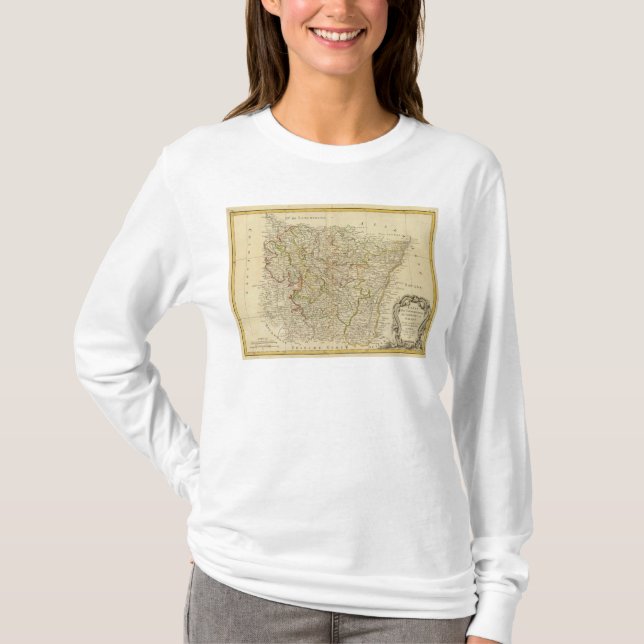 Lothringen, Frankreich T-Shirt (Vorderseite)
