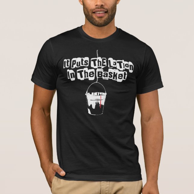Lotion im Korb T-Shirt (Vorderseite)