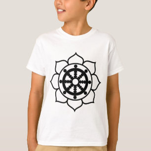 Lotos-Blume Dharma Rad T-Shirt