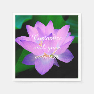 Lotos-Blume Serviette