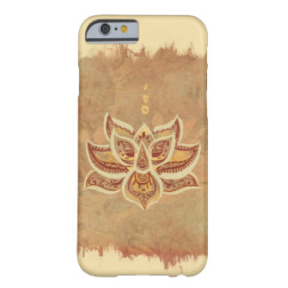 Lotos-Blume Vintager iPhone 6 Fall Barely There iPhone 6 Hülle