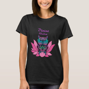 Lotos-Blumen-Eule T-Shirt