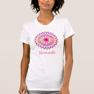 Lotos-Blumen-Yoga-Meditations-Lehrer T-Shirt