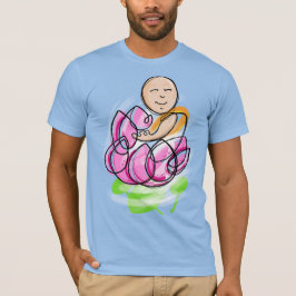 Lotos-Mönch-Meditation T-Shirt