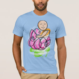 Lotos-Mönch-Meditation T-Shirt
