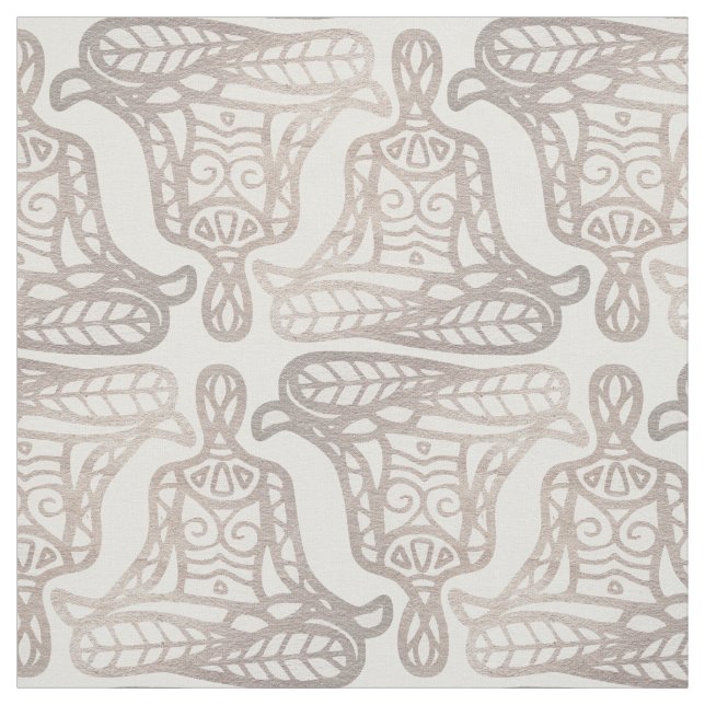 Lotos-Pose Stoff (Muster)