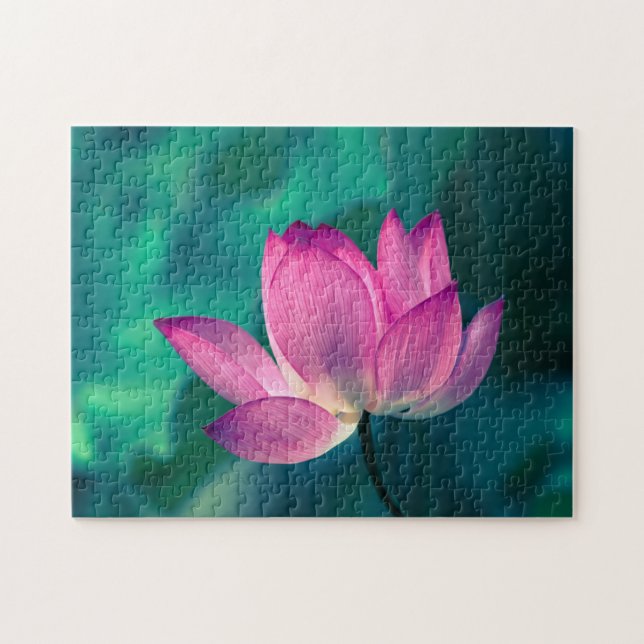 Lotos-Wasser-Lilien-Blume Puzzle (Horizontal)