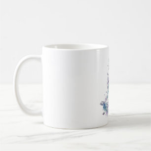 Lotos Yoga Meditation Wasserfarbe Zen Wellness Kun Kaffeetasse