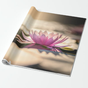 Lotosblume, See, Zen Geschenkpapier