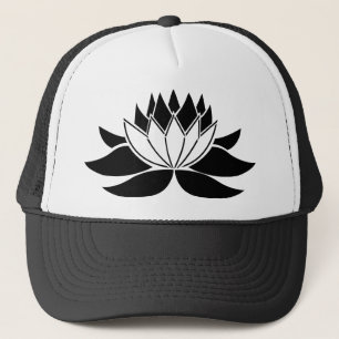 Lotosblume Truckerkappe