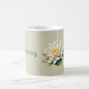 Lotosblumen-Serenität Kaffeetasse