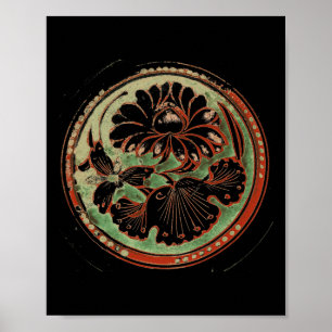 Lotosblumen Yoga Meditation Om Namaste Poster
