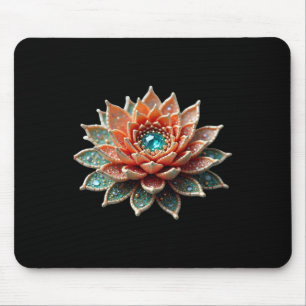 Lotosblumen-Yoga Metaphysik Mousepad