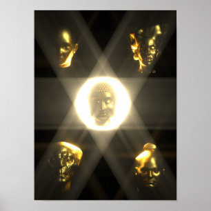 Lotosblüten-Jünger Poster