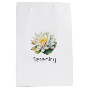 Lotosblüten Serenity Geburtstag Mittlere Geschenktüte