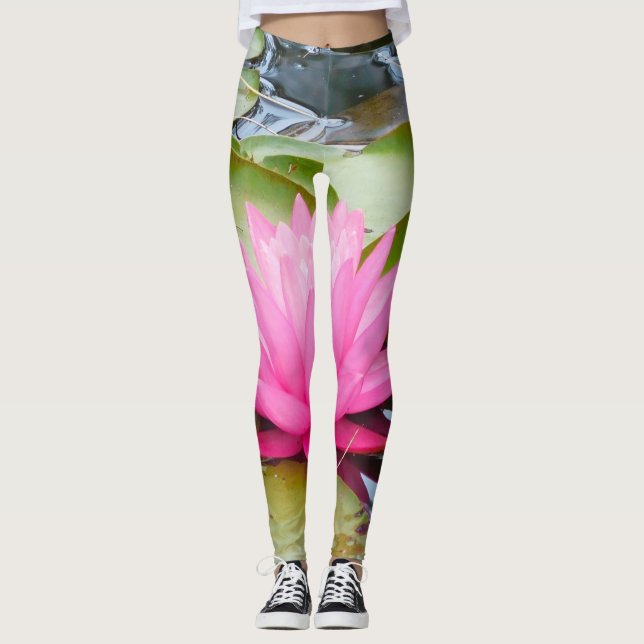 Lotosyogahosen Leggings (Vorderseite)